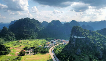 Khu vực vườn quốc gia Phong Nha - Kẻ Bàng (Quảng Bình).