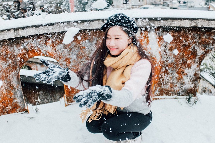 Lưu ý chuẩn bị trang phục phù hợp khi du lịch Hàn Quốc mùa đông